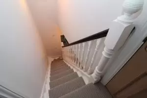 birds eye view stairs