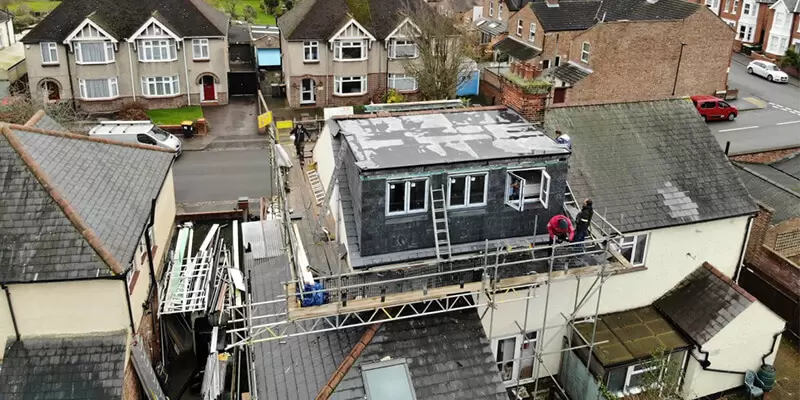 Rear Slate Dormer Loft Conversion, Bedford