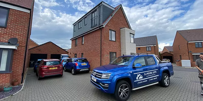 Two Pitched Roof Dormer Loft Conversion, Bedford