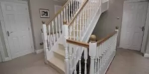 White Staircase