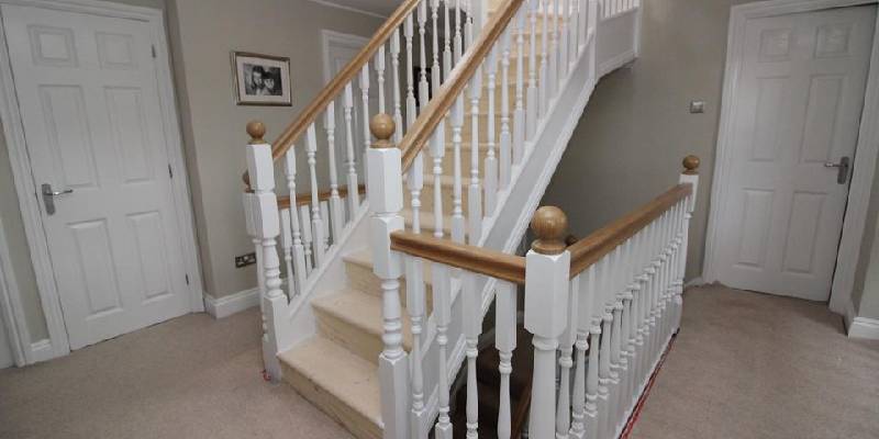 White Staircase