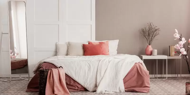 pink bedroom