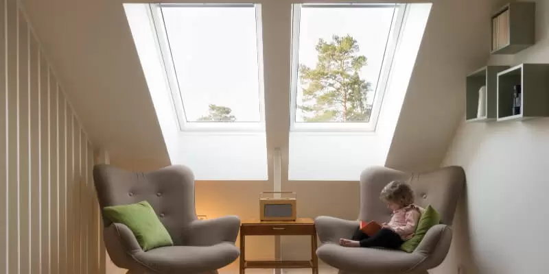 velux windows in Loft