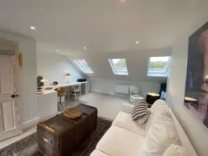 Living room in loft conversion