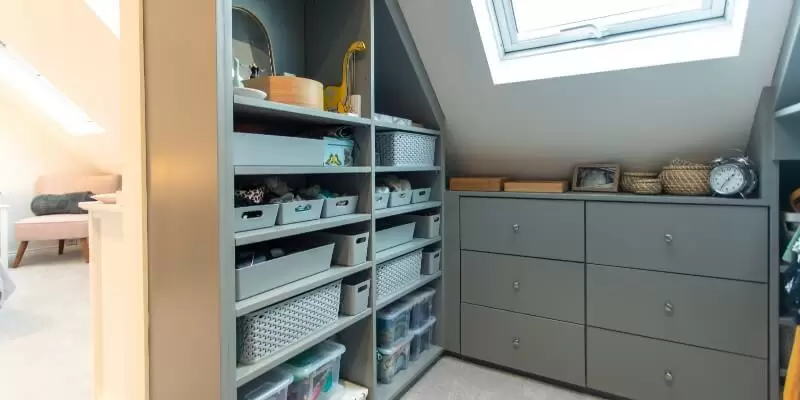 Walk-In Wardrobe in Loft