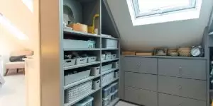 Tidy Wardrobe In Loft Conversion