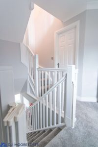 Double Stair Case in V Shaped Conversion