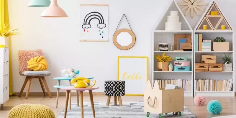 Playroom in loft conversion