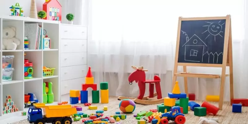 Playroom With Toys