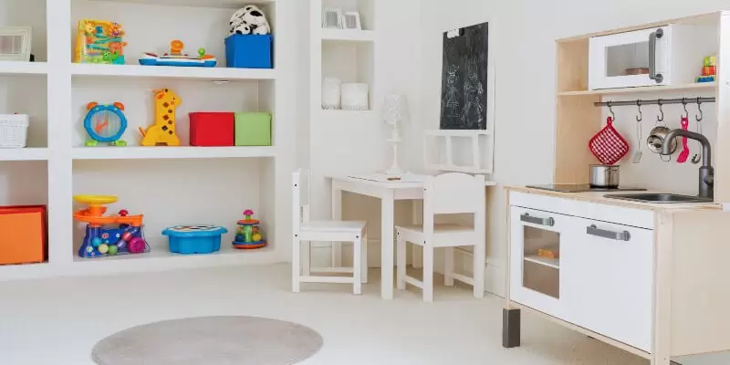 Storage In Playroom