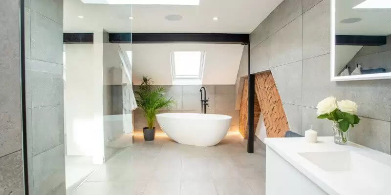 stone bathroom