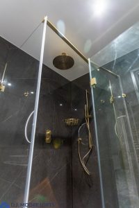 showerhead gold view