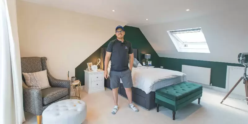 dj moore loft with new loft conversion