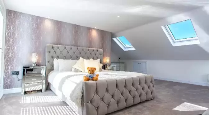 spacious and light loft conversion