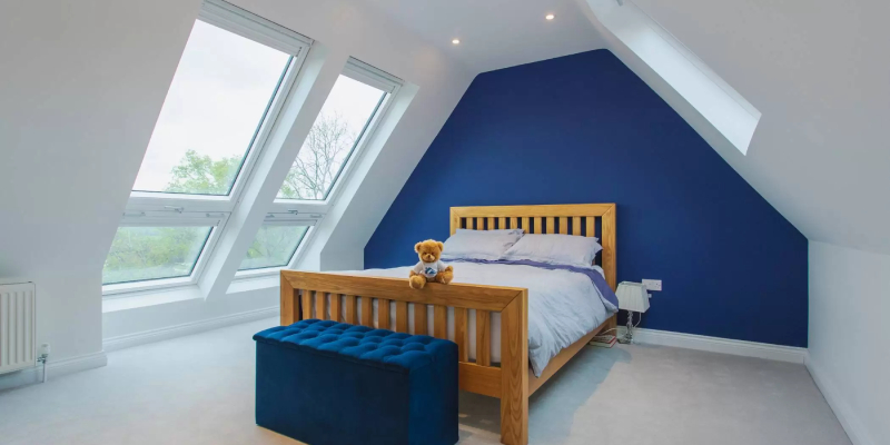 velux conversion master bedroom